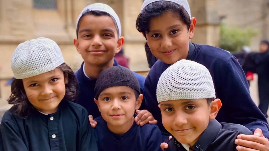 Boys smiling cropped